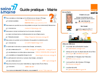 Leaflet Mairies paysage – DRCL 77