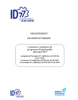 Convention constitutive comprenant les avenants 1 2 3